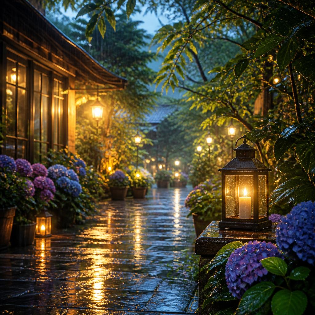 雨の日も心に灯る特別な体験を！
