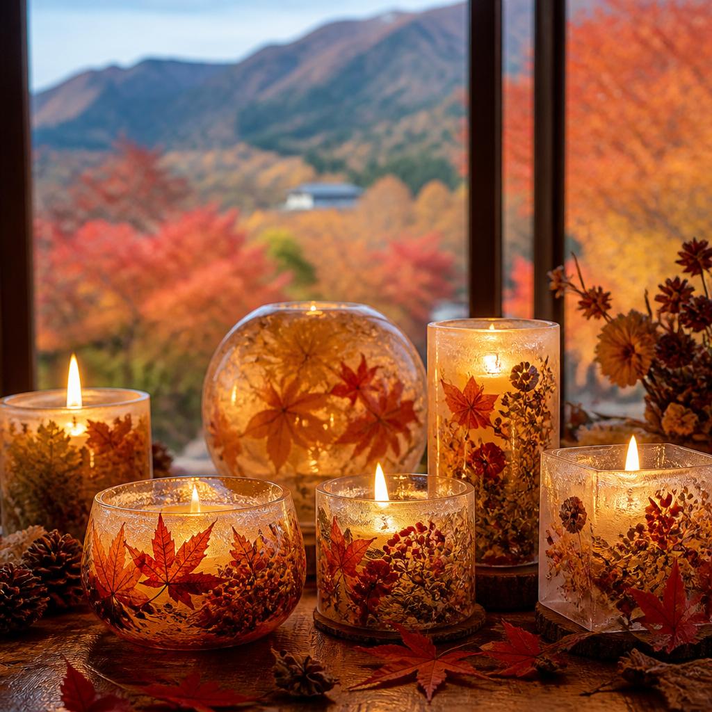 紅葉の季節、那須のキャンドル体験で特別な思い出を！