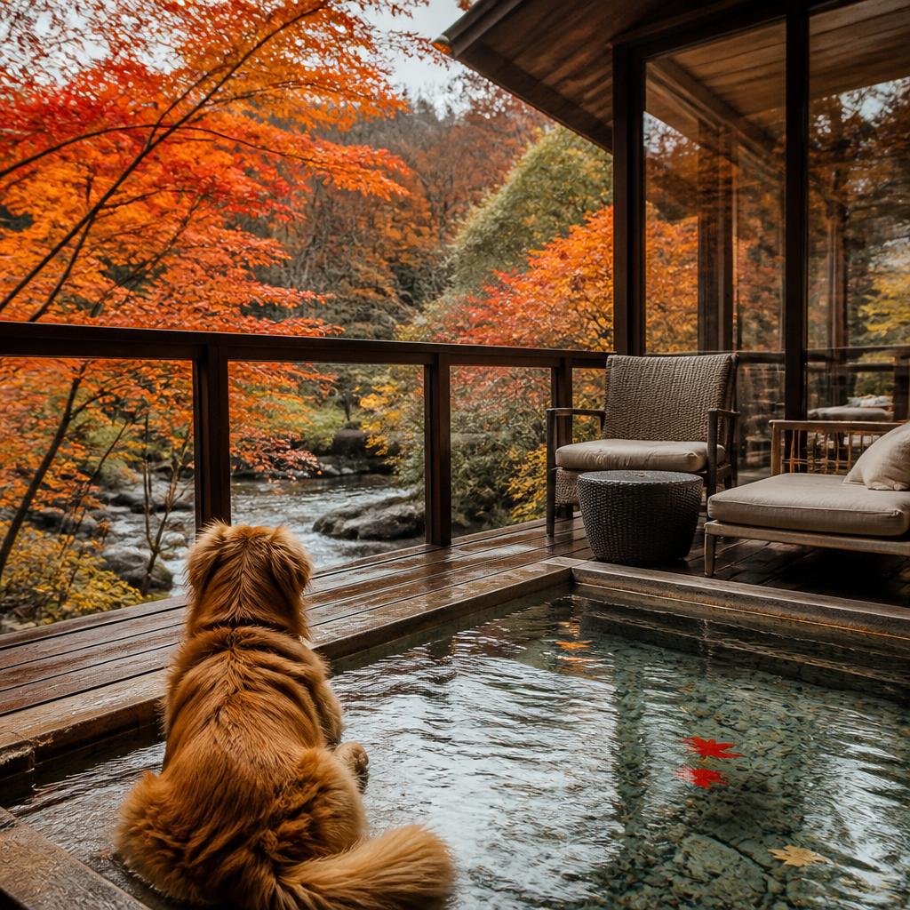 愛犬と共に贅沢な秋のひとときを、那須で過ごしましょう！