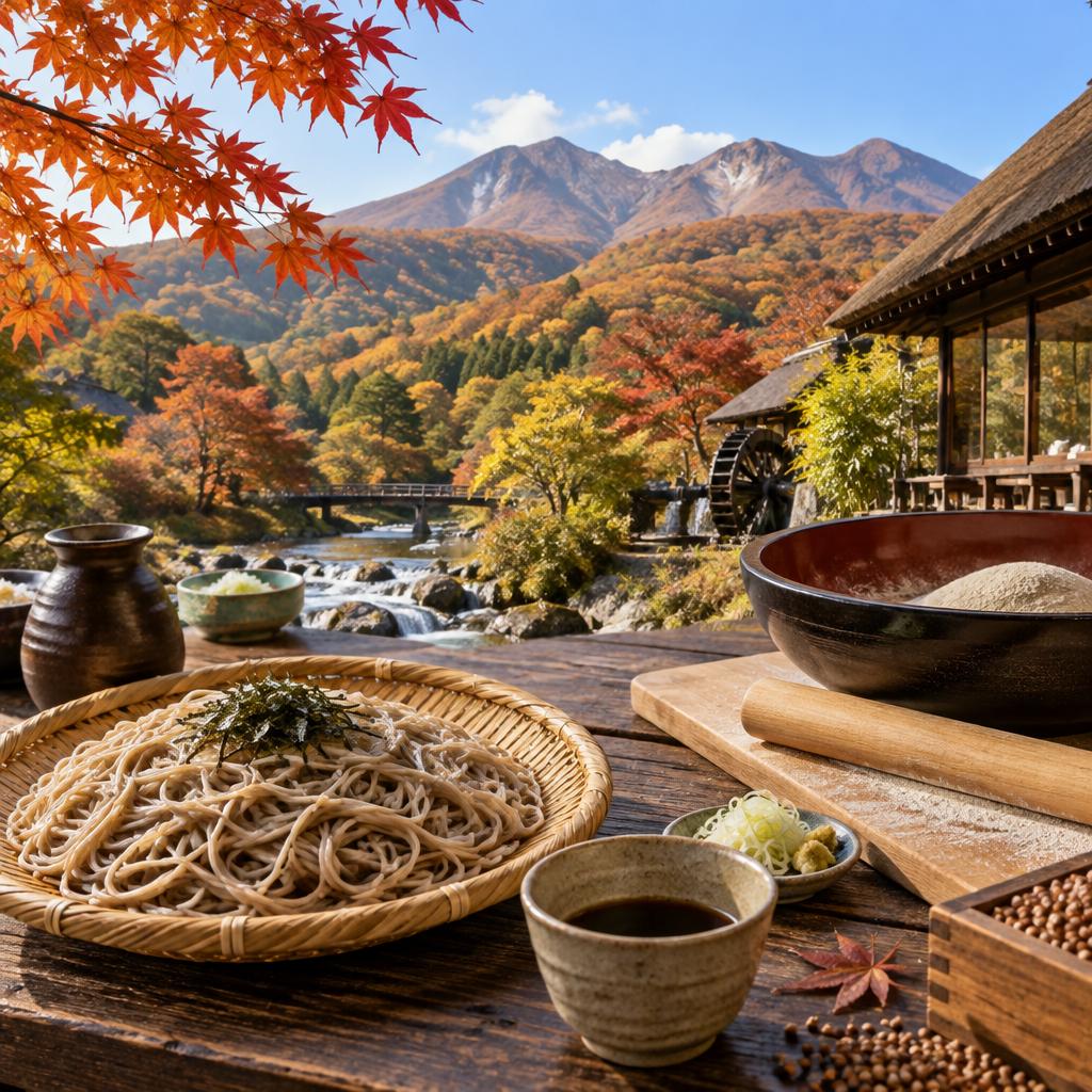 新そばの香りに誘われる秋の那須へ。食べて、つくって、心に灯る旅の思い出を。
