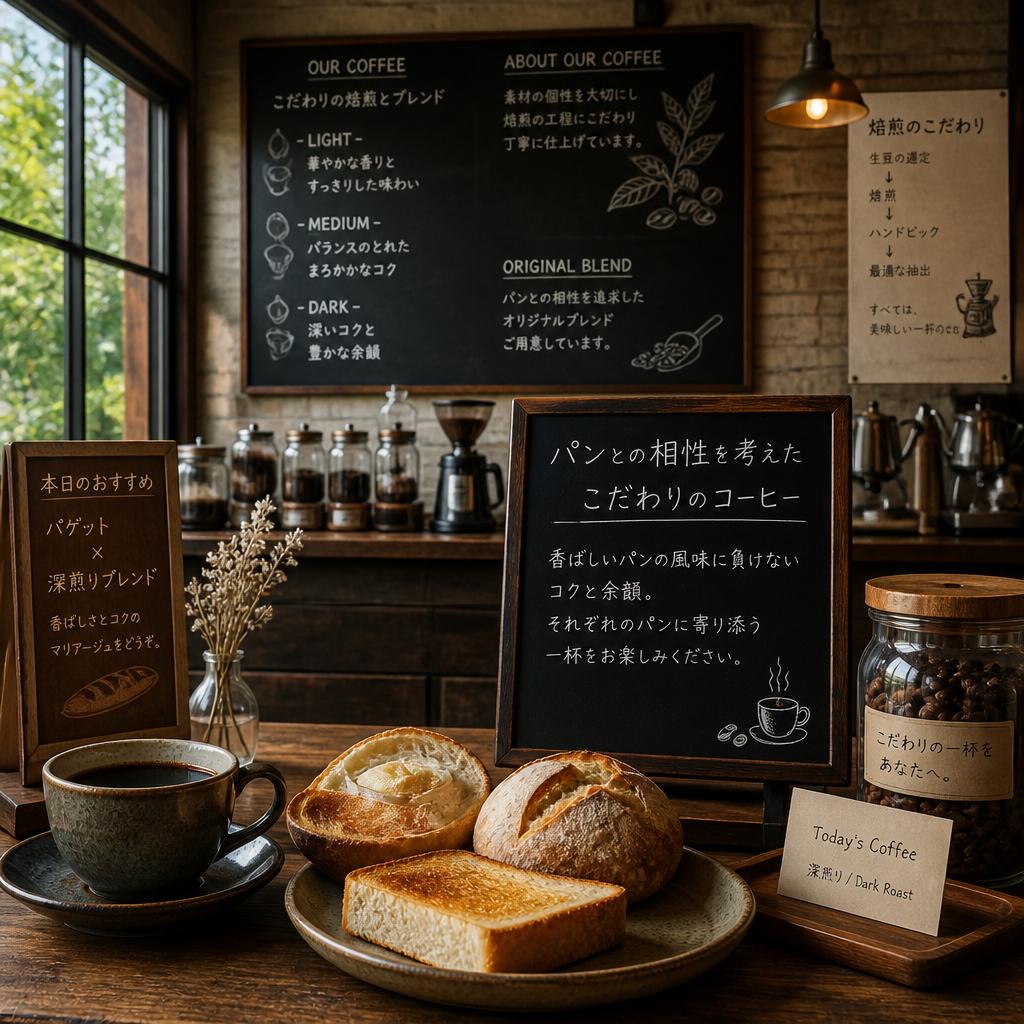香り高いこだわりのコーヒーショップ
