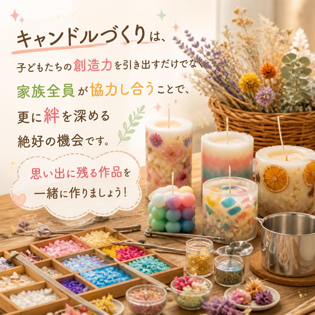 家族の絆を深めるアート体験