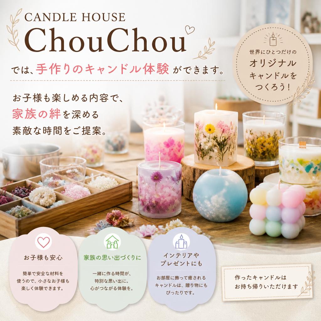 親子で楽しむキャンドル作り体験