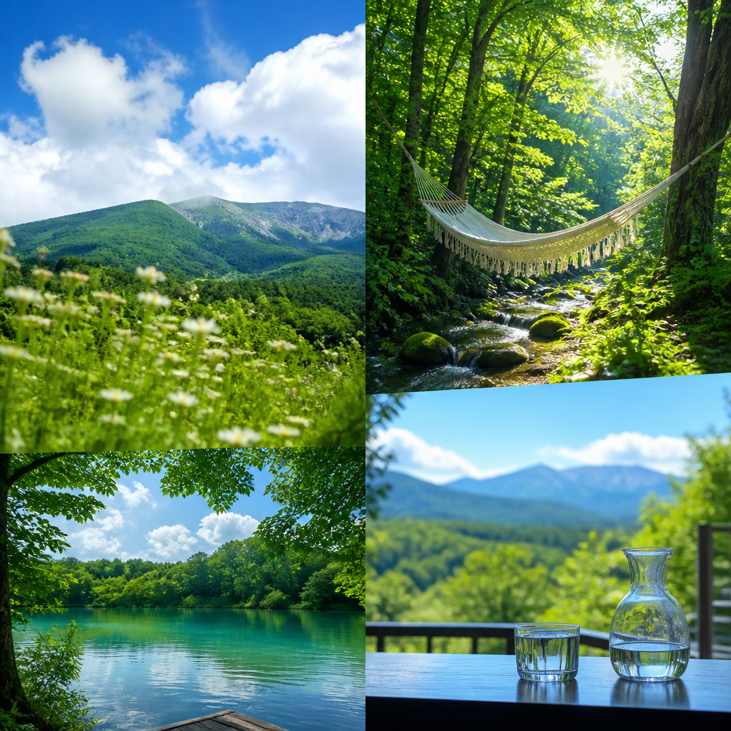 心を癒す夏の那須で、特別な体験をあなたに！