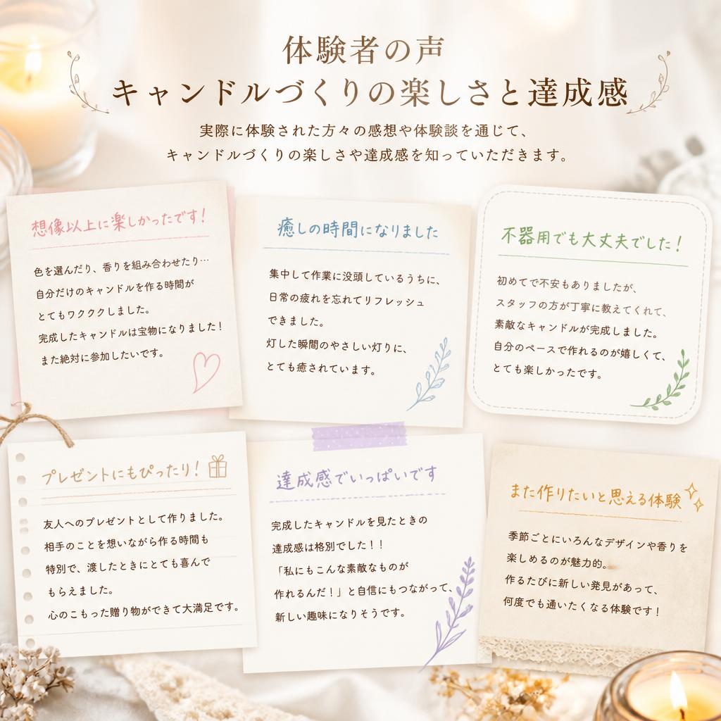 4. 参加者の声と体験談