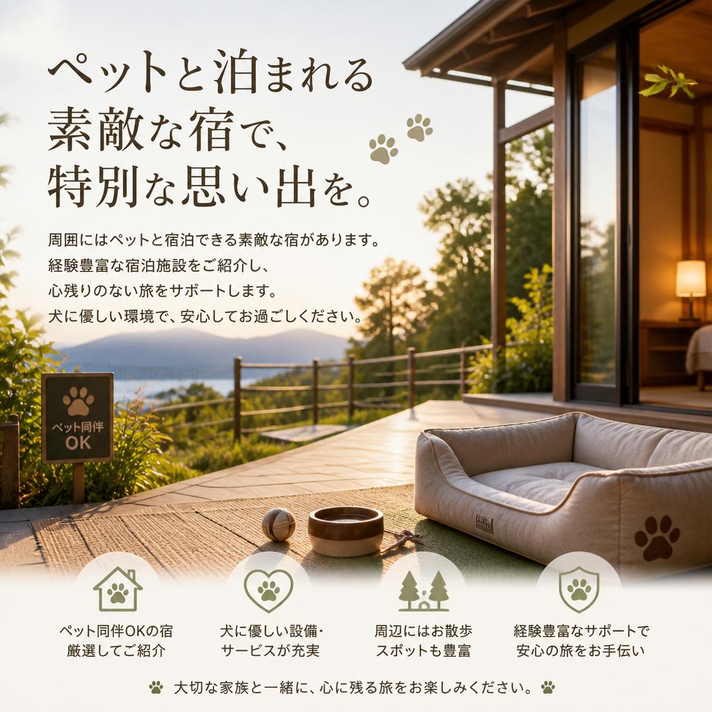 那須のペット同伴宿泊施設