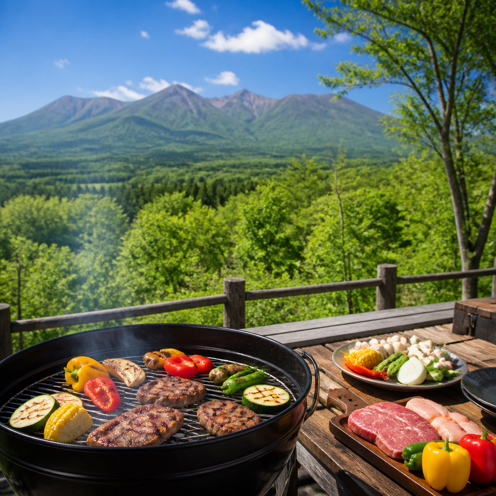 那須の自然に囲まれて特別なBBQ体験を！